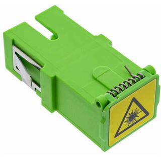 InLine LWL-Kupplung, Simplex SC/SC, SM, Keramik-H&uuml;lse, mit