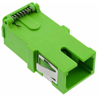 InLine LWL-Kupplung, Simplex SC/SC, SM, Keramik-H&uuml;lse, mit