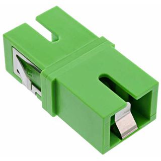 InLine LWL-Kupplung, Simplex SC/SC, SM, Keramik-H&uuml;lse, mit