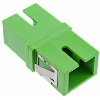 InLine LWL-Kupplung, Simplex SC/SC, SM, Keramik-H&uuml;lse, mit