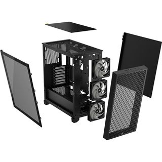 Corsair 3000D RGB Airflow Midi Tower schwarz / Retourenware