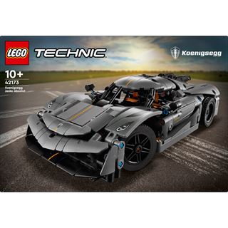 LEGO Technic 42173 Koenigsegg Jesko Absolut Supersportwagen in Grau