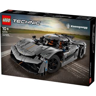 LEGO Technic 42173 Koenigsegg Jesko Absolut Supersportwagen in Grau