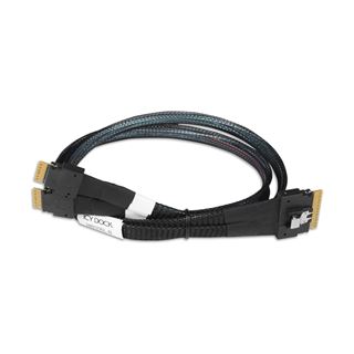 (€169,80*/1m) 0.50m Icy Dock SAS Adapterkabel SFF-8654 Stecker