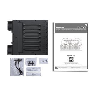 Icy Dock ToughArmor 8x M.2 NVMe SSD PCIe 4.0 (8x OcuLink)