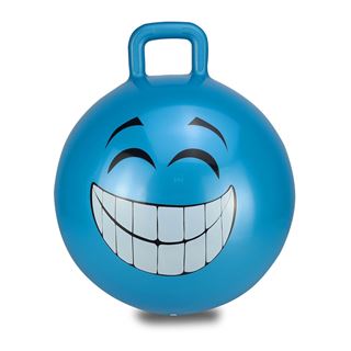 Jamara H&uuml;pfball Smile blau 450mm 1+