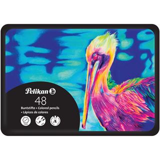 Pelikan Buntstifte 48 Stück im Metalletui