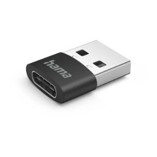 Hama Adapter 00201532 / USB-C to USB-A 3Stk Schwarz