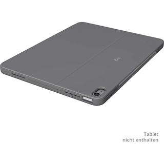 Logitech Combo Touch iPad Air 13" (2024) grau QWERTZ