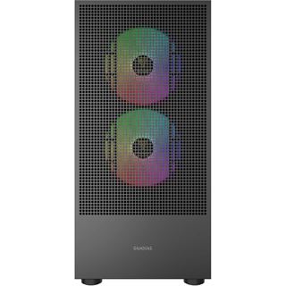 Gamdias Talos M3 Mesh Midi Tower ohne Netzteil schwarz
