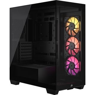 Corsair iCue 3500X RGB Midi Tower ohne Netzteil schwarz