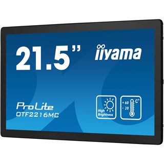 21,5" (54,61cm) iiyama ProLite OTF2216MC-B1 schwarz 1920x1080