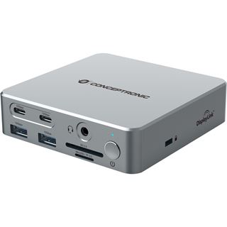 Conceptronic Dock USB-C->2xHDMI,2xUSB-C,4xUSB-A,DP,GbE LAN