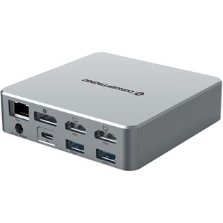 Conceptronic Dock USB-C->2xHDMI,2xUSB-C,4xUSB-A,DP,GbE LAN