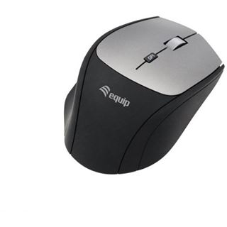 Equip Optische Maus kabellos Dual Adapter USB-C+A R+L sw