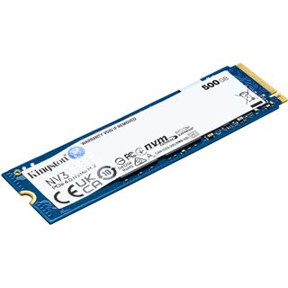 500GB Kingston NV3 M.2 2280 PCIe 4.0 x4 3D NAND (SNV3S/500G)