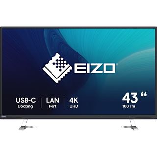 42.5" (107,95cm) EIZO FlexScan EV4340X schwarz 3840x2160