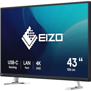42.5" (107,95cm) EIZO FlexScan EV4340X schwarz 3840x2160