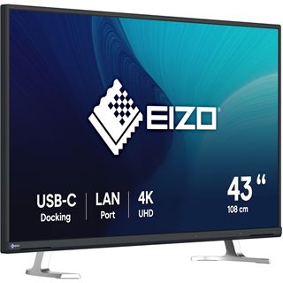 42.5" (107,95cm) EIZO FlexScan EV4340X schwarz 3840x2160