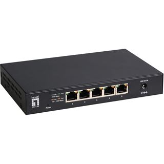 LevelOne Switch 5x GE GEU-0525 2.5GbE 100/1000Mbps sw