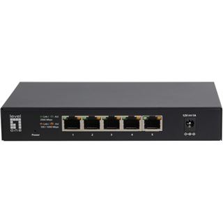 LevelOne Switch 5x GE GEU-0525 2.5GbE 100/1000Mbps sw