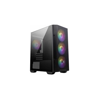MSI MAG FORGE M100R Computer-Gehäuse Midi Tower Schwarz,