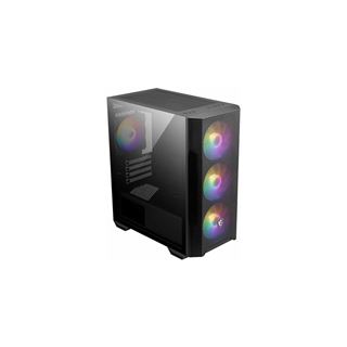 MSI MAG FORGE M100R Computer-Gehäuse Midi Tower Schwarz,