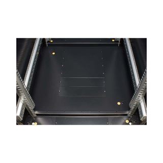 Rockstable 19" 37H 600x1000x1800 Gitternetztür, schwarz