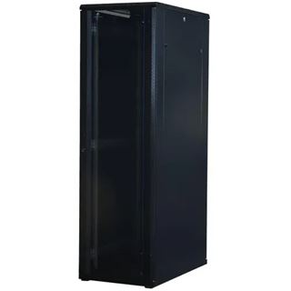 Rockstable 19" 42HE 800x800x2000 Glastür, schwarz