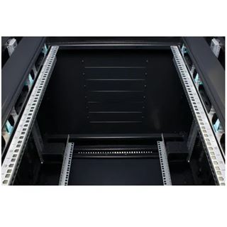 Rockstable 19" 42HE 800x800x2000 Glastür, schwarz