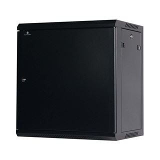Rockstable 19" 12 HE 600x440x637 Stahlt&uuml;r, schwarz