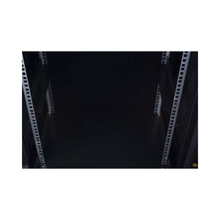 Rockstable 19" 12 HE 600x440x637 Stahlt&uuml;r, schwarz