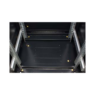Rockstable 19" 32HE 600x600x1600 Gitternetztür, schwarz