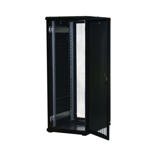 Rockstable 19" 32HE 600x800x1600 Gitternetztür, schwarz