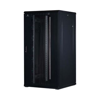 Rockstable 19" 32HE 800x800x1600 Gitternetztür, schwarz