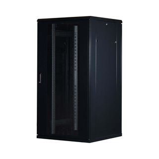 Rockstable 19" 32HE 800x800x1600 Gitternetztür, schwarz