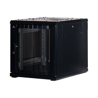 Rockstable 19" 12 HE 600x800x637 Gitternetzt&uuml;r, schwarz