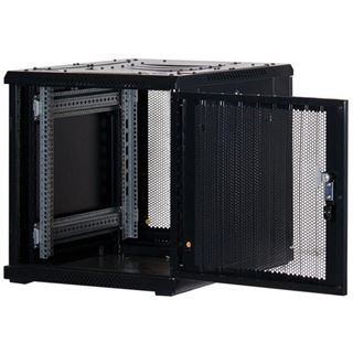 Rockstable 19" 12 HE 600x800x637 Gitternetzt&uuml;r, schwarz