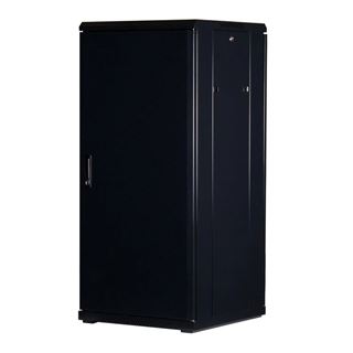 Rockstable 19" 27HE 600x600x1400 Glast&uuml;r, schwarz