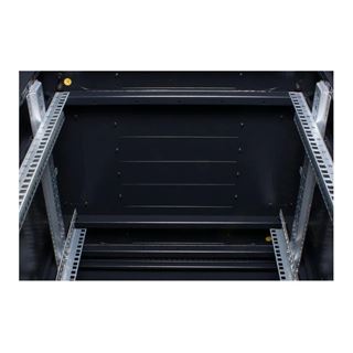 Rockstable 19" 27HE 600x600x1400 Glast&uuml;r, schwarz