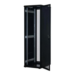 Rockstable 19" 42HE 600x800x2000 Gitternetzt&uuml;r, schwarz