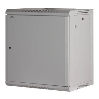 Rockstable 19" 12 HE 600x440x637 Stahltür, weiß