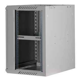 Rockstable 19" 12 HE 600x440x637 Stahltür, weiß