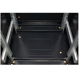 Rockstable 19" 18 HE 800x800x900 Glast&uuml;r, schwarz