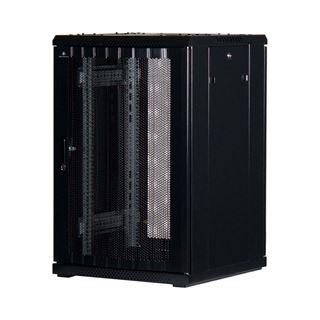 Rockstable 19" 18 HE 600x600x900 Gitternetzt&uuml;r, schwarz
