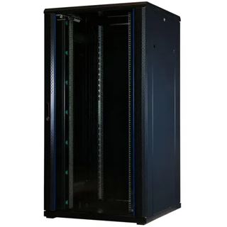 Rockstable 19" 32H 800x1000x1600 Glastür, schwarz