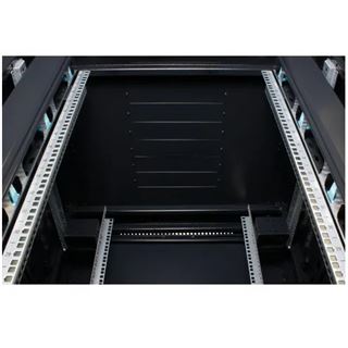 Rockstable 19" 32H 800x1000x1600 Glastür, schwarz