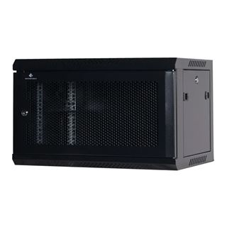 Rockstable 19" 6 HE 600x440x370 Gitternetzt&uuml;r, schwarz