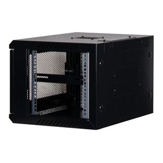 Rockstable 19" 6 HE 600x440x370 Gitternetzt&uuml;r, schwarz