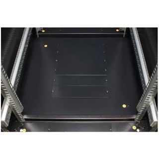 Rockstable 19" 22HE 600x600x1200 Glast&uuml;r, schwarz